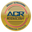 American College of Radiology - Breast Ultrasound Accredited Facility Logo